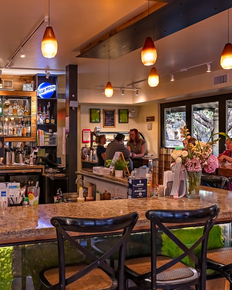 Secret Garden Cafe Interior